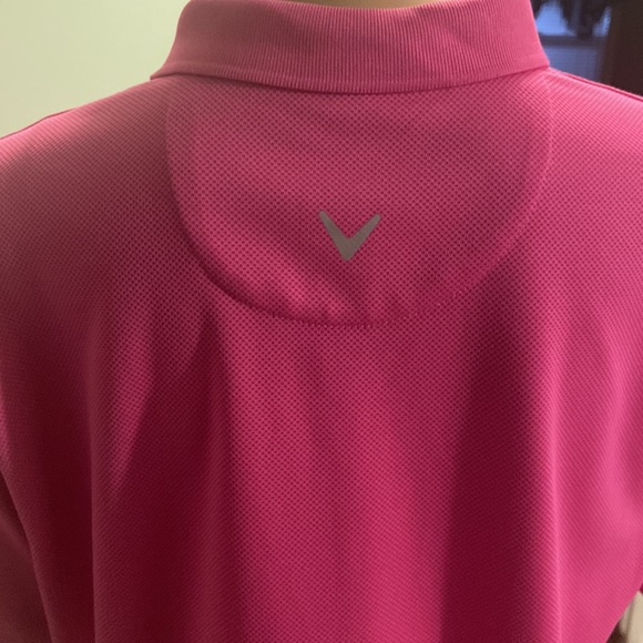 Pink Callaway golf polo size medium! - Picture 5 of 6